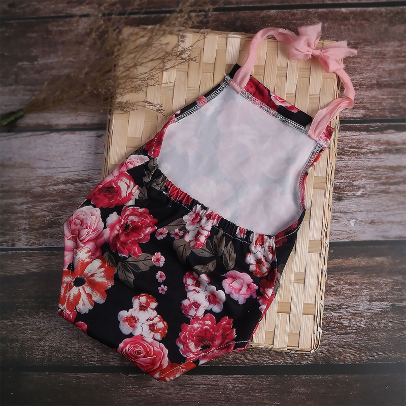 Bộ Đồ Ngủ Liền Thân In Họa Tiết Xinh Xắn Dùng Làm Phụ Kiện Chụp Ảnh Cho Bé Sơ