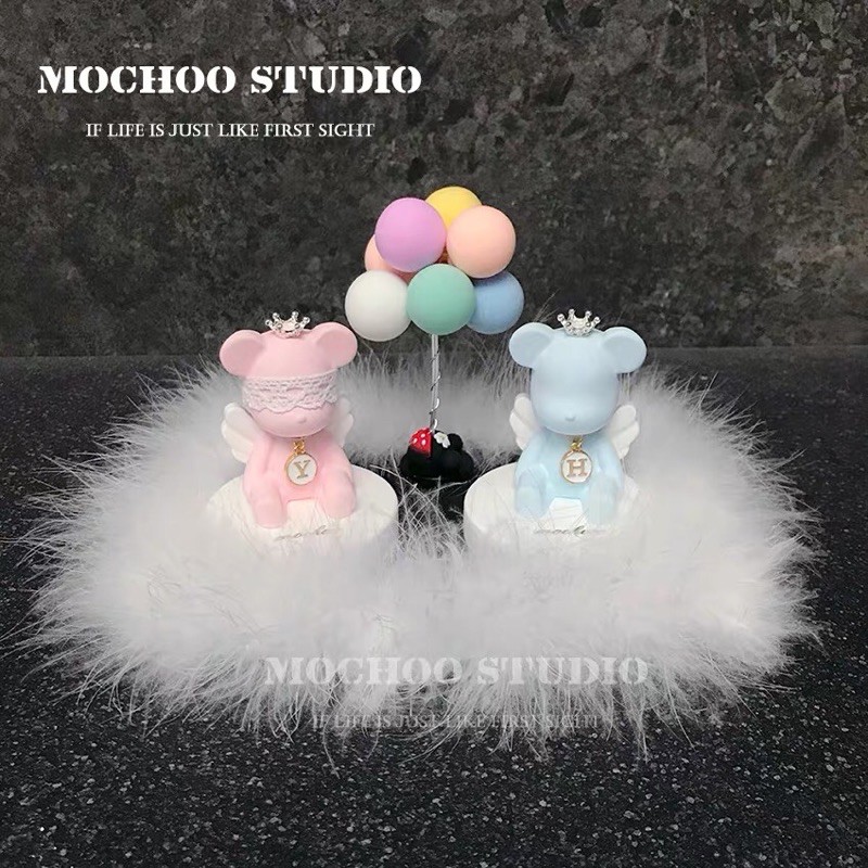 Mochoo Studio Bóng Bay Trang Trí Taplo Phụ Kiện Trang Trí Xe Hơi