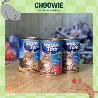 Pate Snappy Tom dạng lon 400 gram dành cho mèo