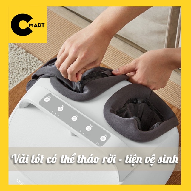 Máy massage bấm huyệt Xiaomi Leravan LJ-ZJ008 - mát xa chân 360 độ [CMART.COM.VN]