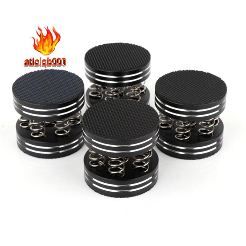 4Pcs Audiophile Shock Spikes Spring Damping Pad HIFI Stand Feet Speaker Spike Audio CD Amplifier Foot Pad