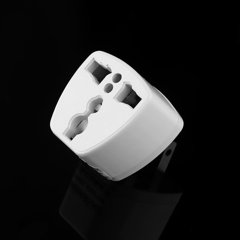 BTLIMER Đầu Sạc 3 Trong 1 2 Pin AC Tròn Màu Trắng