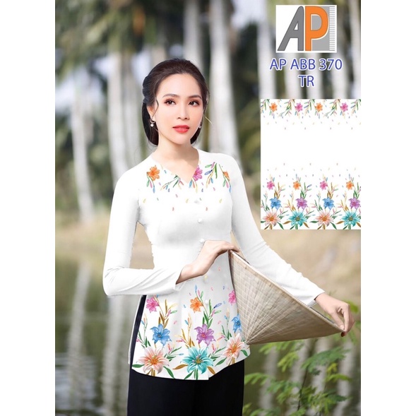 bộ bà ba in 4D (40-72kg)mặc vừa-ẢNH THẬT PHÍA SAU(bộ áo kèm quần)