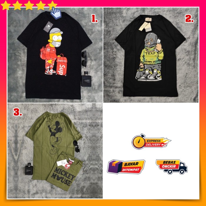 Áo Thun Thời Trang Hiệu Gucci Cho Nam Và Nữ