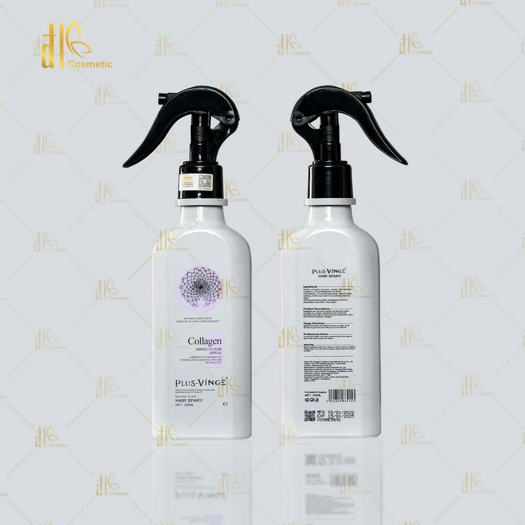 Xịt dưỡng phục hồi tái tạo cấu trúc tóc Plus Vinge Hair Spray 250ML