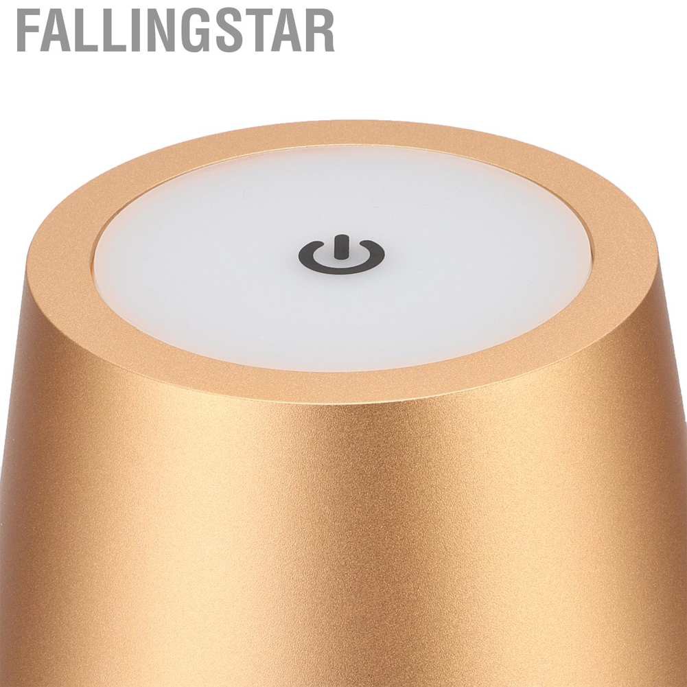 Fallingstar LED Desk Lamp USB Charging Table Lamps for Bar Living Room Reading Light Warm White