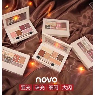 [Anh Thật] Bảng phấn mắt novo 6 ô