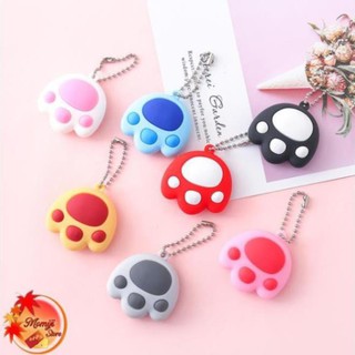 Móc chìa khóa móng vuốt mèo (Nhiều màu - Nhiều mẫu lựa chọn)