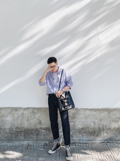 Túi da nam nữ đeo chéo, cầm tay vintage thời trang