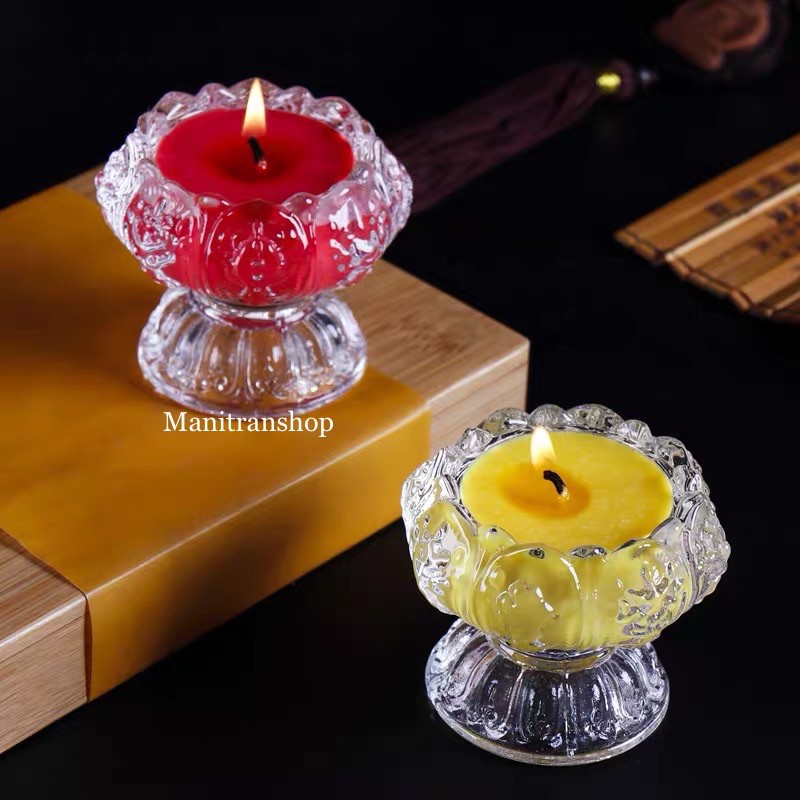 Nến Bơ Cúng Phật Bát Cát Tường