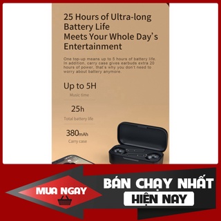 SALE 1 NGÀY DUY NHAT QCY T5S Tai Nghe Bluetooth Pop Up Android Chơi Game Ít Delay  Cảm Biến Ánh Sáng IPX5 Pin Trâu 4-5h 