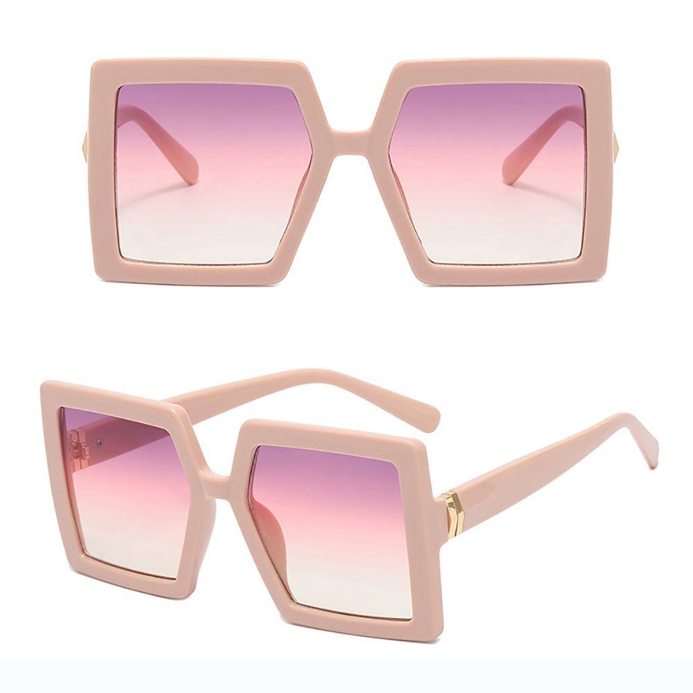 Kính Mát Gọng Vuông Lớn Chống Bức Xạ &amp; Bức Xạ Cho Nam &amp; Nữ