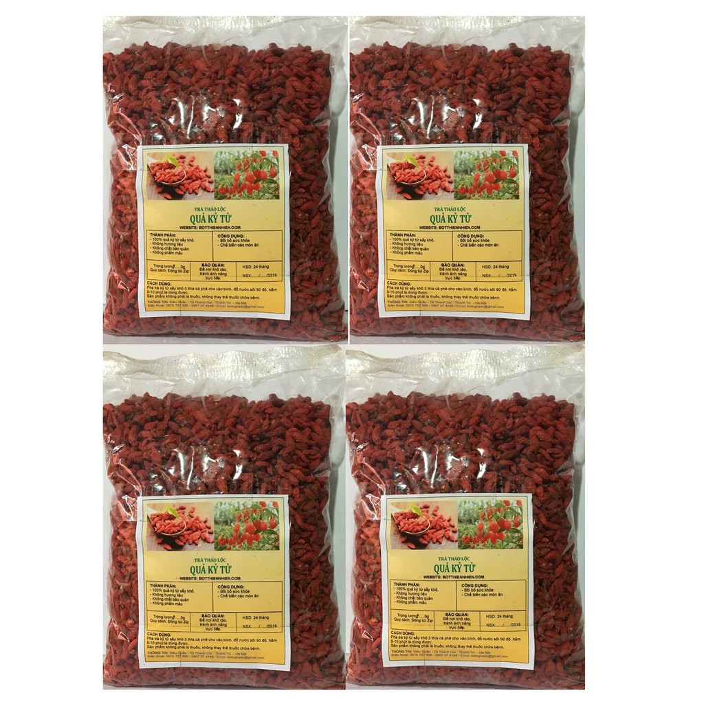 1kg Kỷ tử sấy khô loại thượng hạng