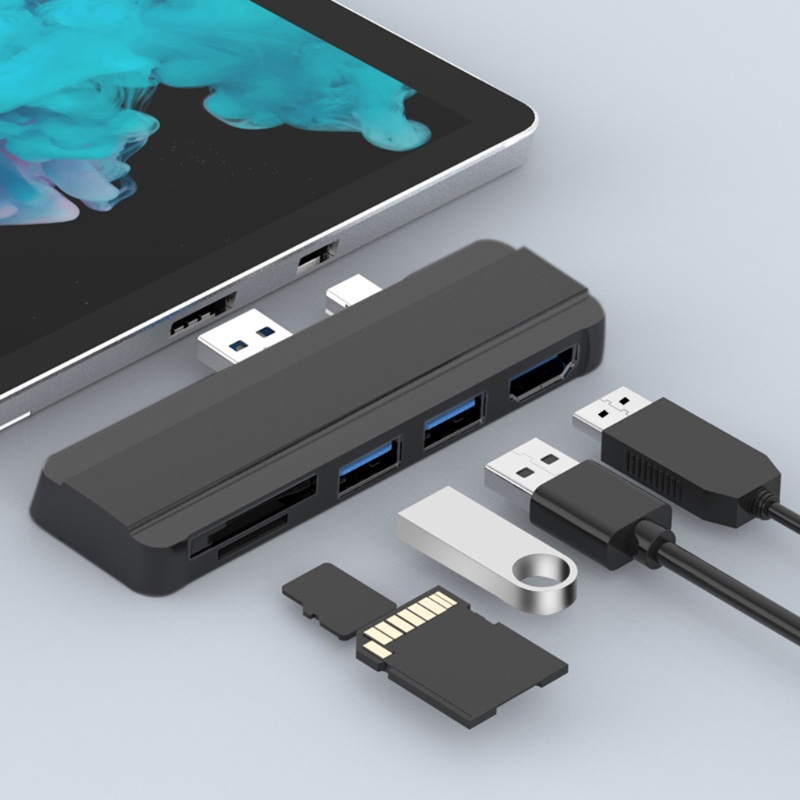 Bộ Chia Cổng Hdmi Usb 3.0 Cho Surface Pro 4 / 5 / 6 Sang Usb 3.0 Hub