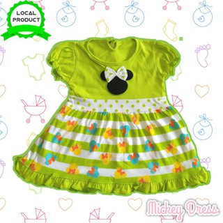 Váy Chuột Mickey Cho Bé Gái 6-9 Tháng Tuổi