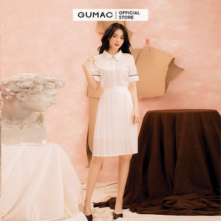 Chân váy nữ dập ly GUMAC CV22050