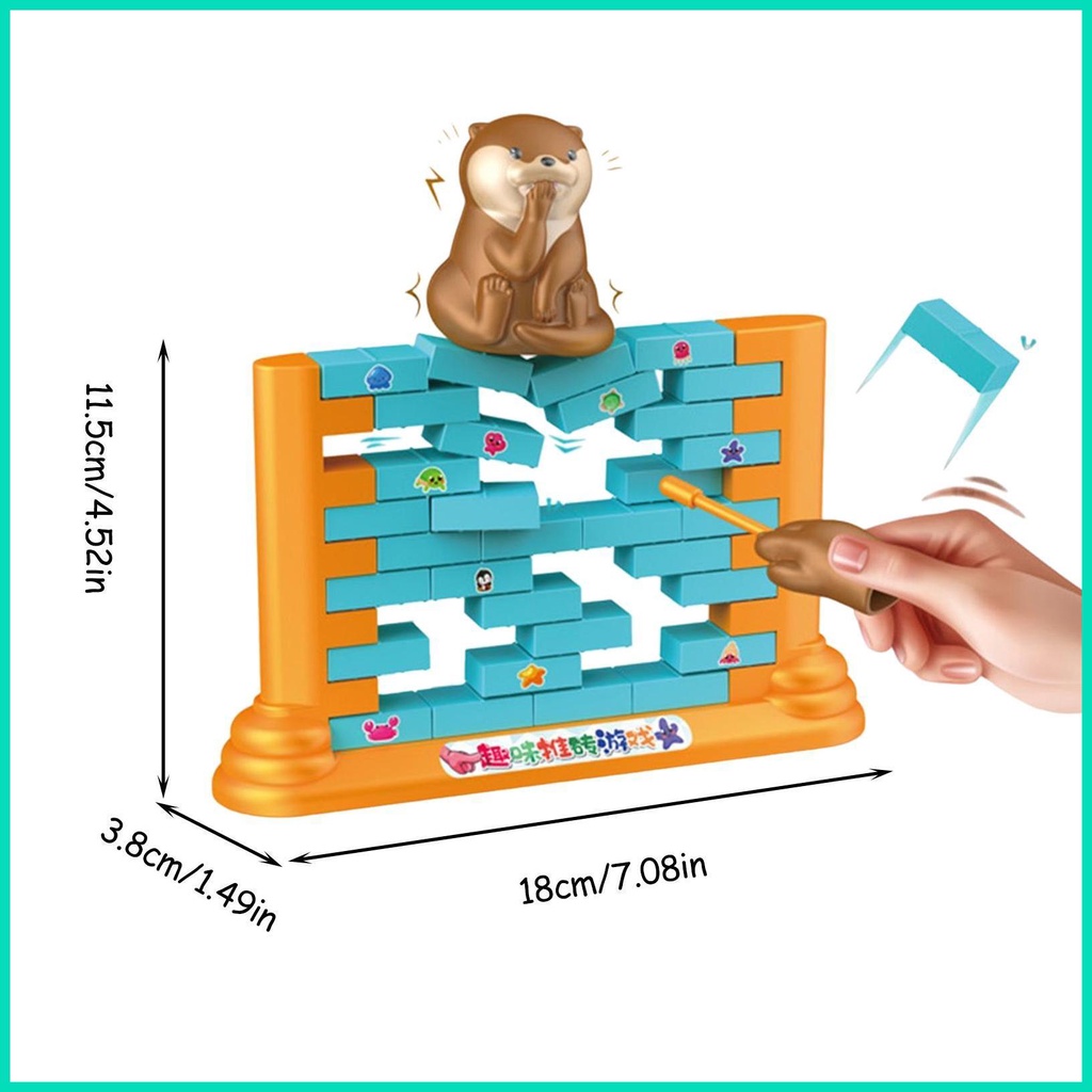 Bộ Đồ Chơi Chim Cánh Cụt Xếp Chồng Lên Tường Vui Nhộn Cho Bé