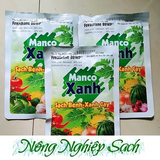 Mancozeb xanh - Thuốc trừ nấm bệnh cho cây trồng Gói 100g