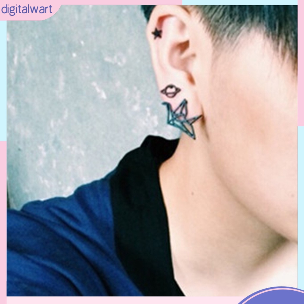 Dgggg Dgg✌❤ Khuyên Tai Hợp Kim Chống Ăn Mòn Thân Thiện Với Môi Trường Cho Bé Trai