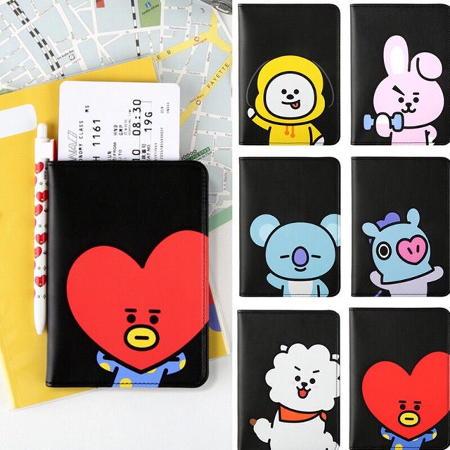 Passport/ túi đựng hộ chiếu BT21