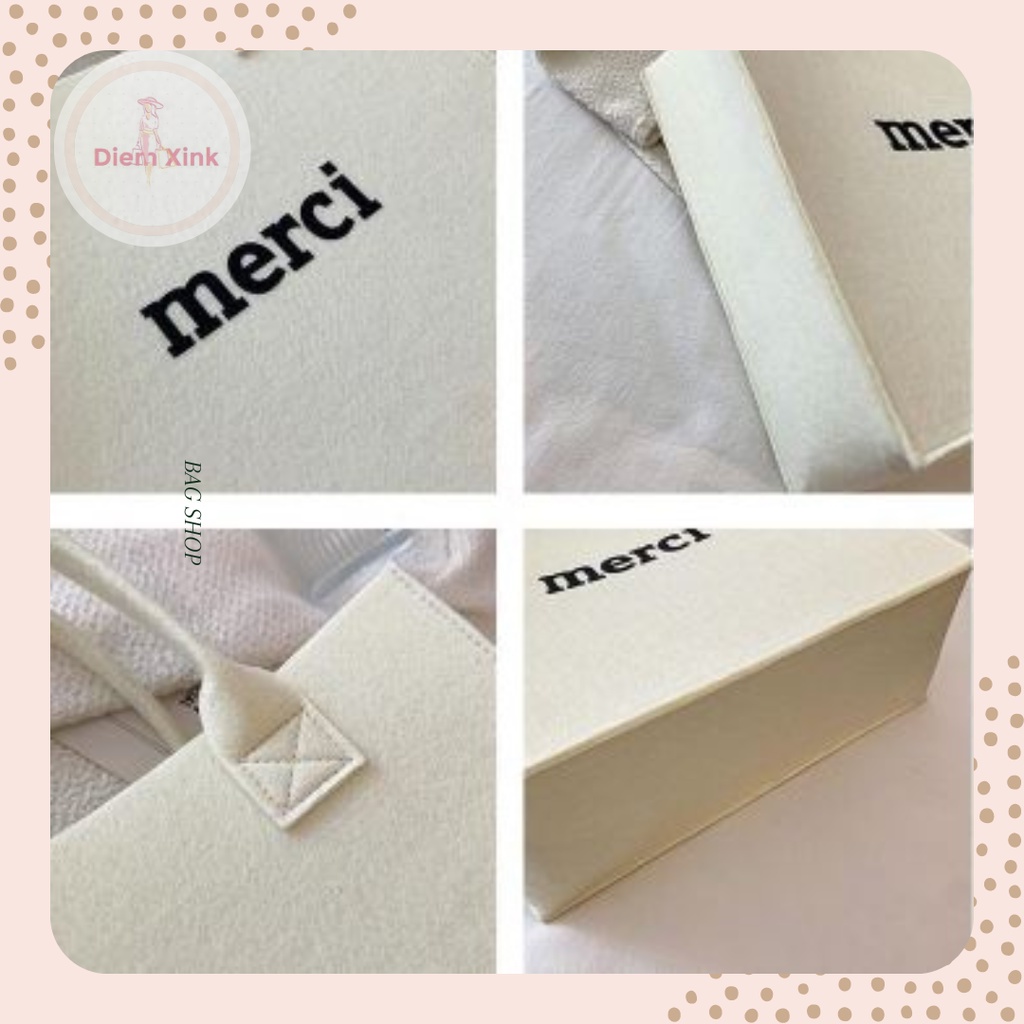 Túi đeo vai, túi merci vải ni nhiều màu siêu hot năm 2022- Diem Store- Tsx068-11- T6