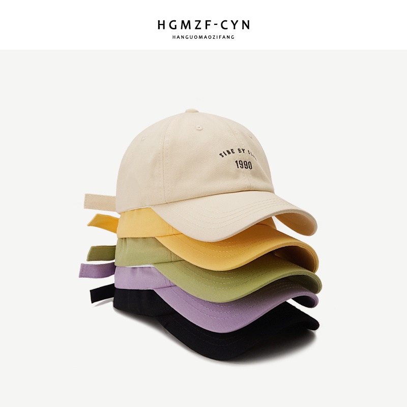 Nón Lưỡi Trai Mềm Thêu Chữ Thời Trang Hàn Quốc