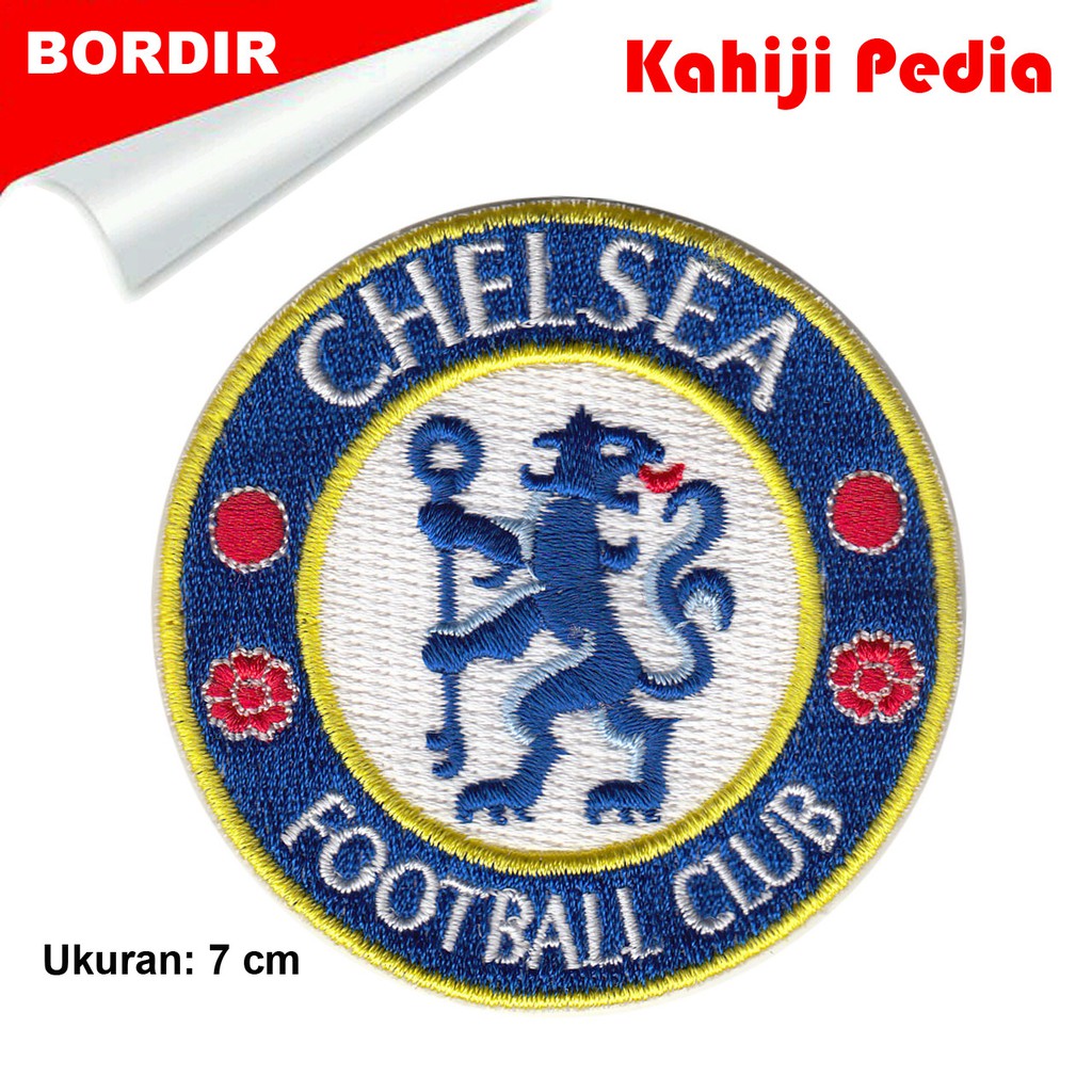 Chelsea Sticker Ủi Thêu Hình Logo Đội Bóng Chelsea