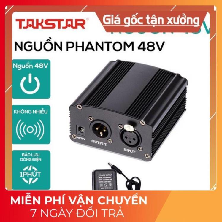 [CHẤT LƯỢNG CAO] Nguồn Phantom 48V Cho Micro Thu Âm Condenser, giành cho mua kèm micro CONDENSER