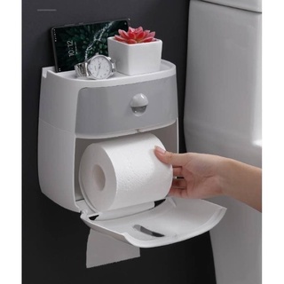 Hộp đựng giấy vệ sinh ecoco 2 ngăn