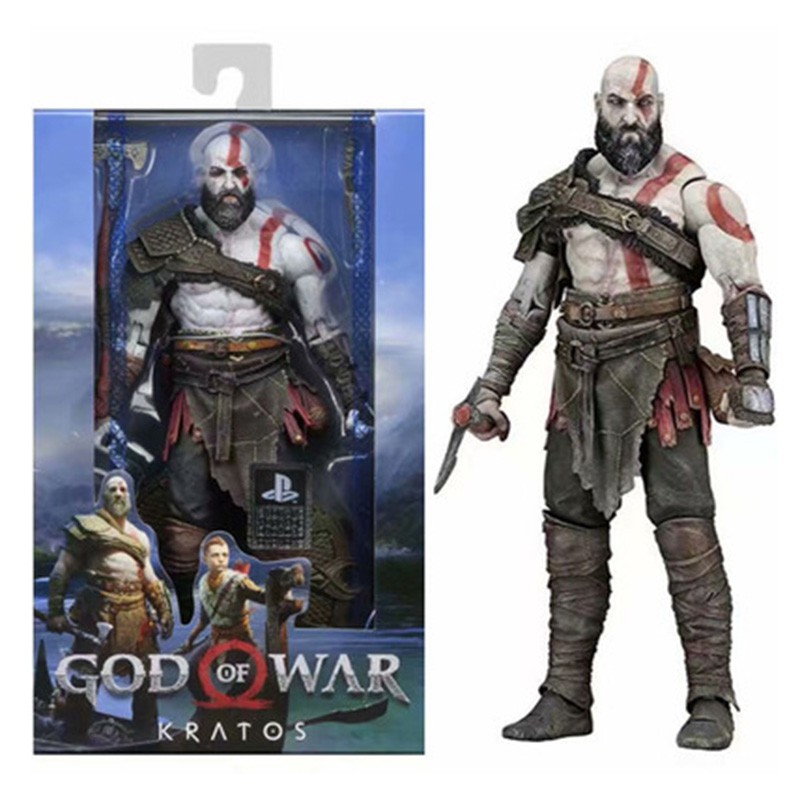 Mô Hình Nhân Vật Kui Ye / Head / Flame Game God Of War 3 Kích Thước 7 Inch