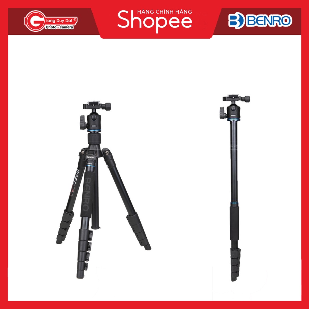 Chân Máy Ảnh Tripod Benro iTrip IT25 Chính Hãng