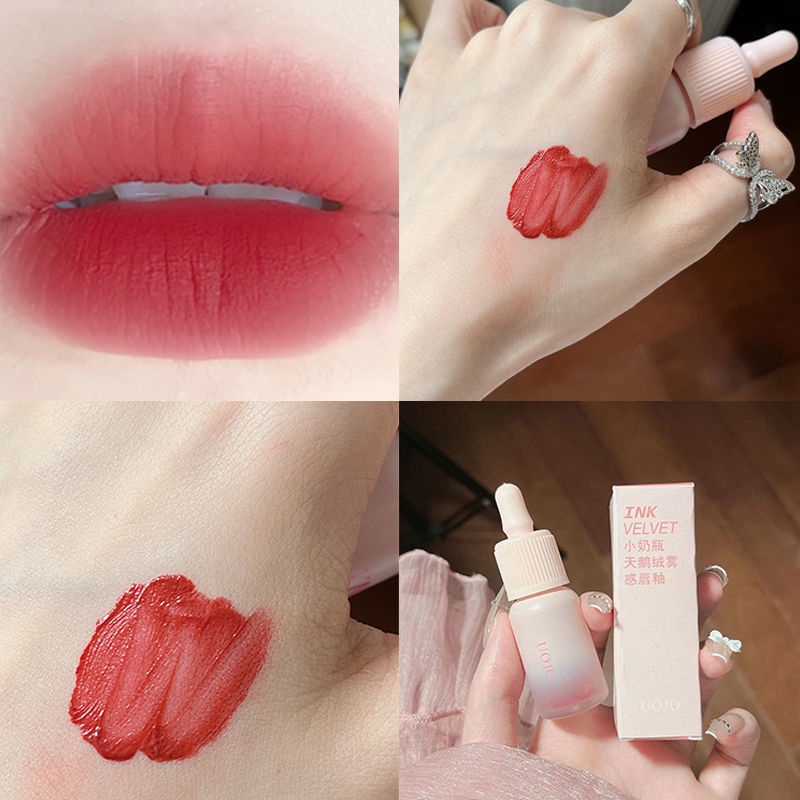 Son Môi Màu Nhung Lì Không Thấm Nước Lâu Trôi UOJO