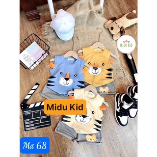 Quần Áo Trẻ Em Hổ Con Đáng Yêu Cho Bé Trai và Gái MiDu Kid