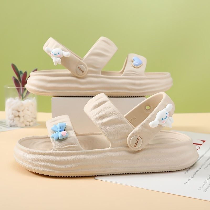 Dép Đi Trong Nhà Đế Dày Chống Trượt Họa Tiết Hoạt Hình Dễ Thương Thời Trang Mùa Hè Cho Nữ
