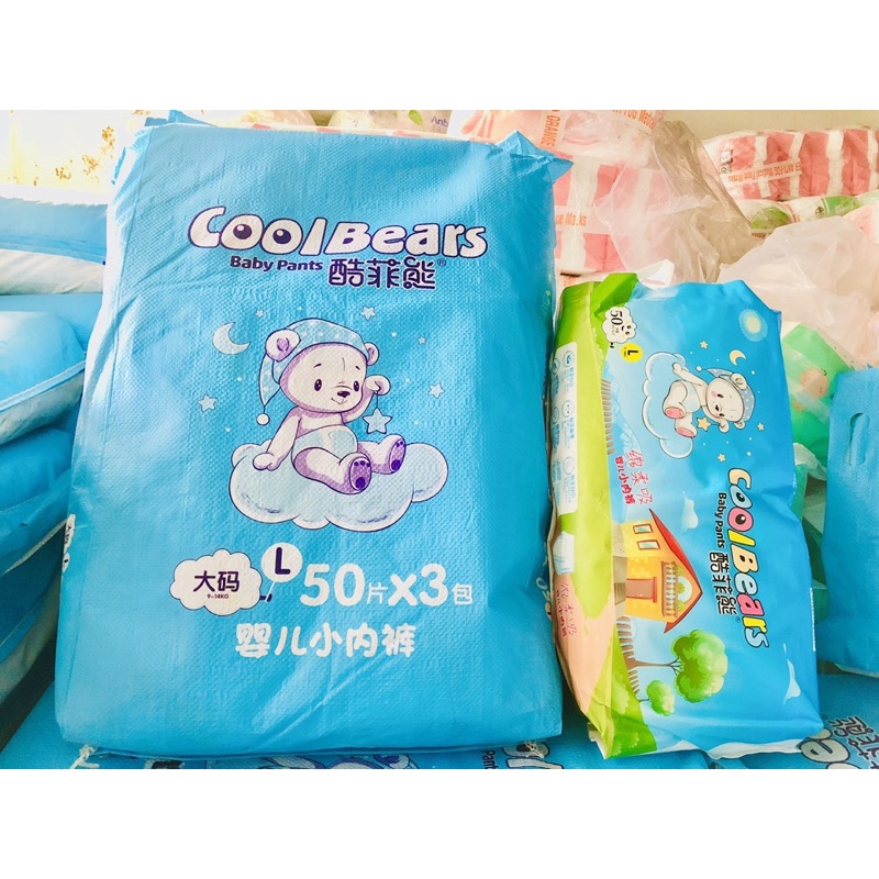 Bỉm quần CoolBear M52/L50/XL46/XXL42/XXXL42