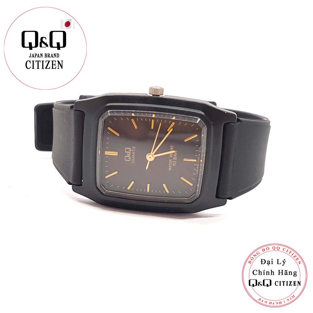 Đồng hồ Unisex Q&amp;Q Citizen VP48J004Y dây nhựa thương hiệu Nhật Bản