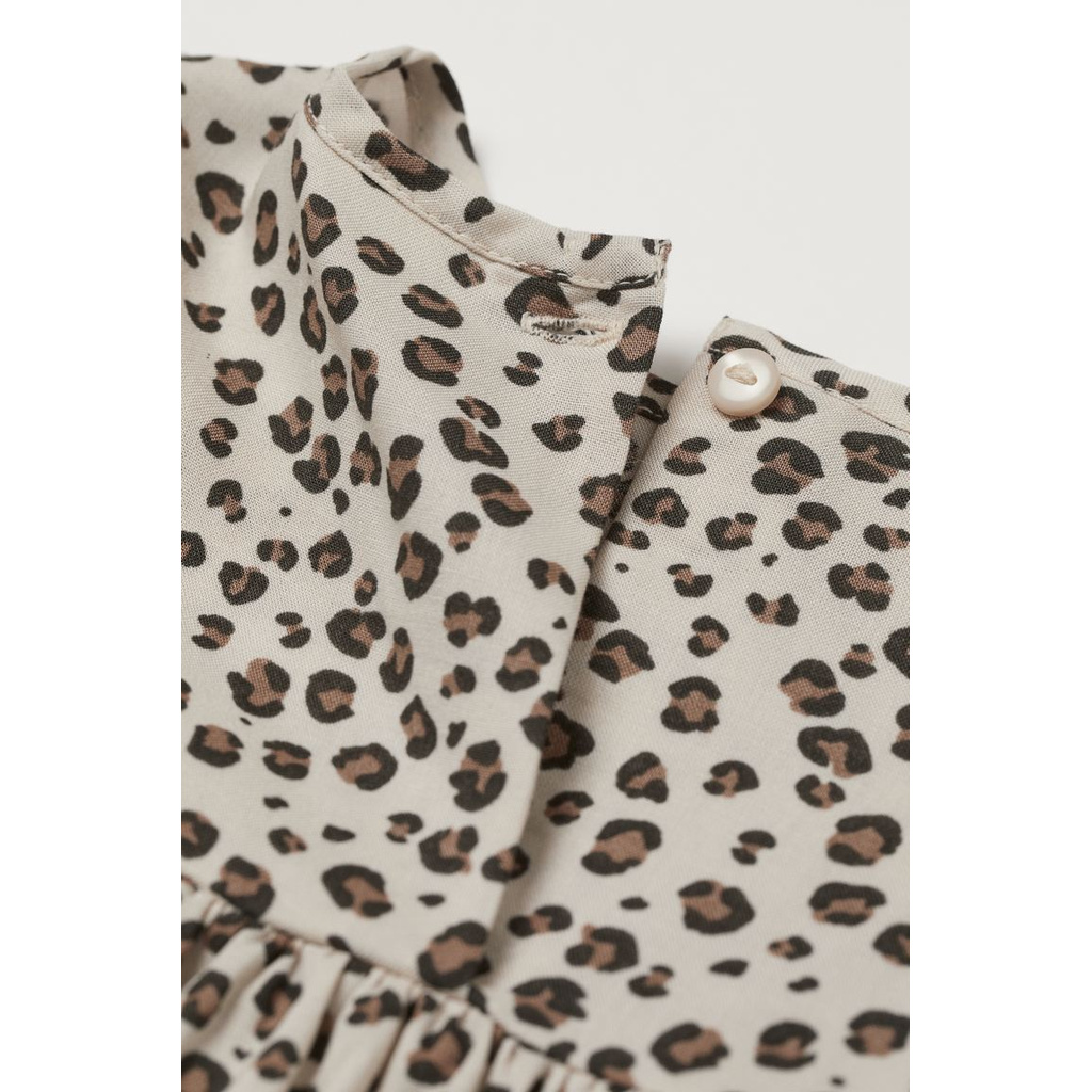 Váy dài tay báo HM H&M_hàng chính hãng authentic