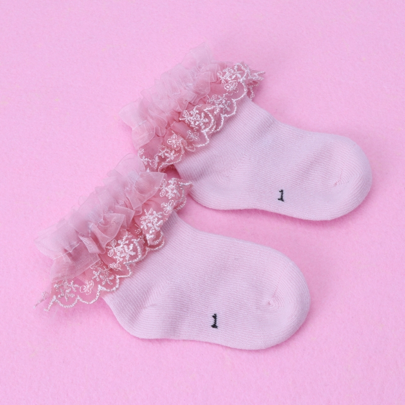 Vớ Ren Công Chúa Cho Bé Gái (Size 1-12)