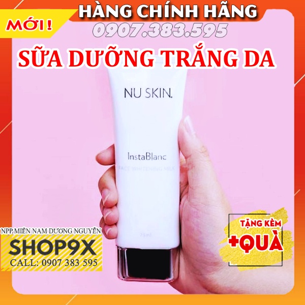 Sữa Dưỡng Trắng Da Tức Thì Nuskin InstaBlanc Face Whitening Milk 75ml Chính Hãng