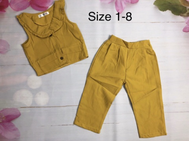 Set giả vét bé gái size 12-23kg