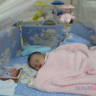 Chăn lưới xuất nga cho bé