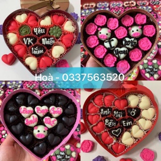 Socola Valentine Handmade (nhận viết chữ theo yêu cầu)