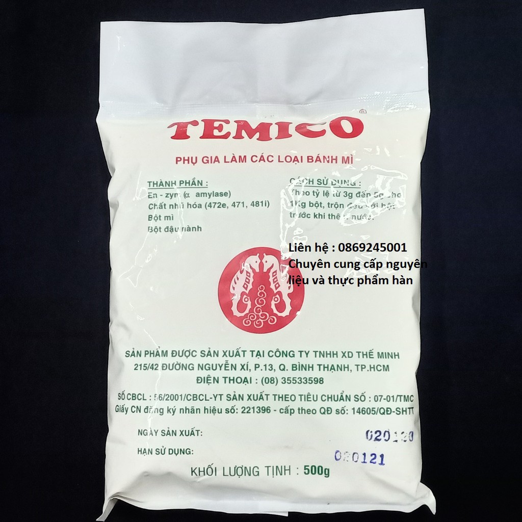 Phụ gia bánh mì Temico