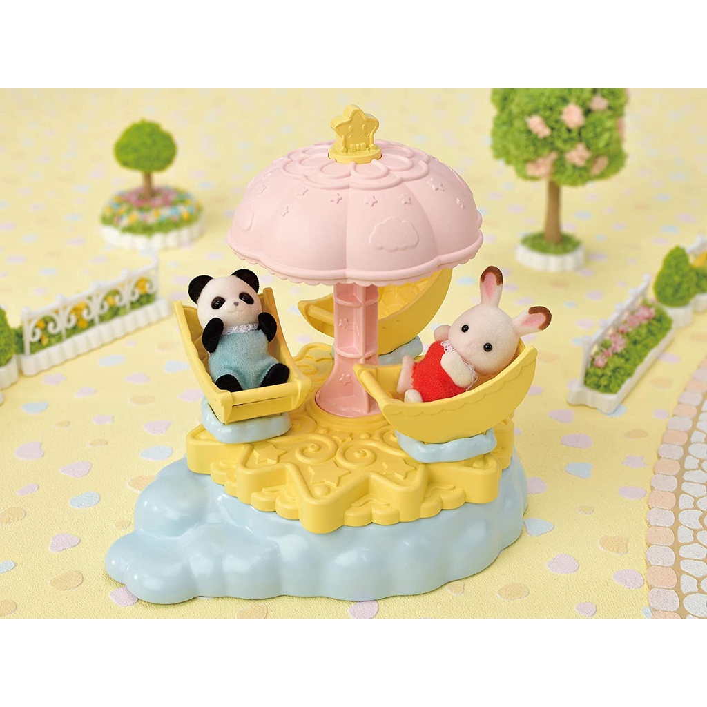 Sylvanian Families Vòng Xoay Tuổi Thơ Của Bé Baby Star Carousel