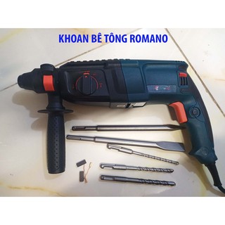 KHOAN GÀI ĐỤC _BÊ TÔNG _ROMANO _ 3 CHỨC NĂNG _TẶNG KÈM MŨI KHOAN