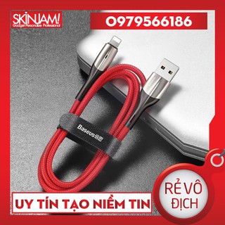 Cáp Sạc Baseus Horizontal 1M/2M, 2.4A Lightning Có Đèn Báo