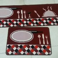 Combo 2 thảm trải bếp