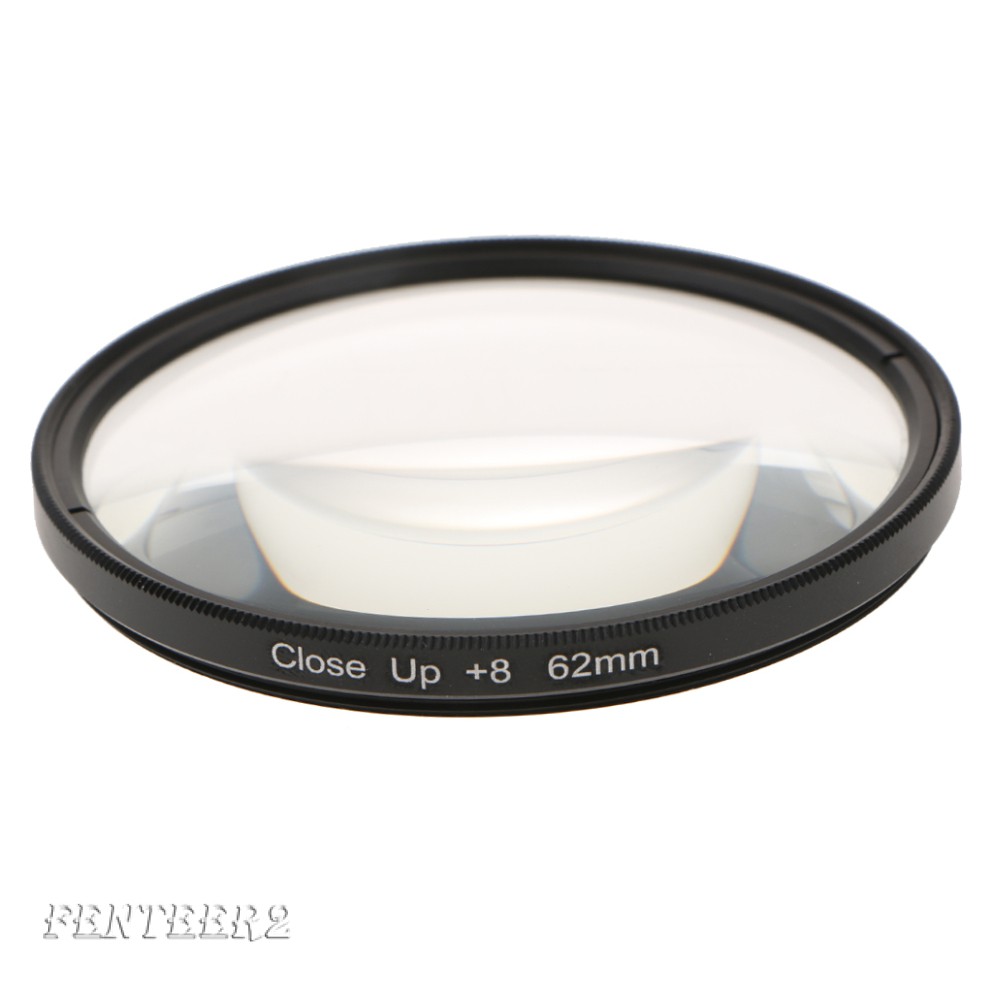[Fenteer2  3c ] Close Up Macro +8 Filter for Nikon Canon Sony DSLR Cameras Optical Lens