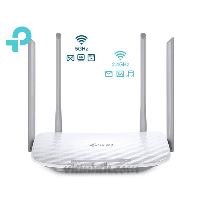 TPLINK Router băng tần kép Wi-Fi AC1200 Archer C50 | WebRaoVat - webraovat.net.vn