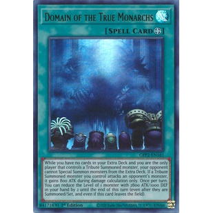 Thẻ bài Yugioh - TCG - Domain of the True Monarchs / GFP2-EN161'